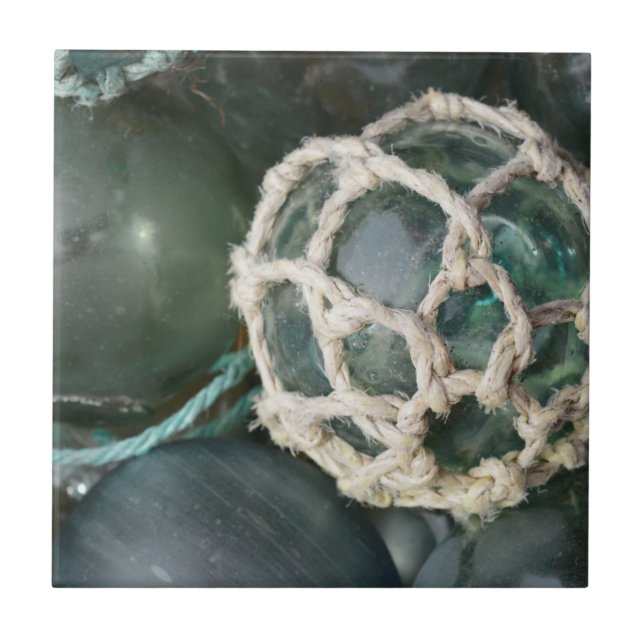 Viele Glasfischerei, Alaska Fliese (Vorderseite)