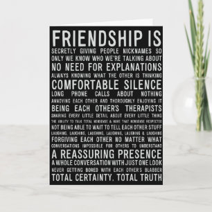 VIELE GRÜNDE WARUM **WIR BESTE FREUNDE SIND** GEBU KARTE