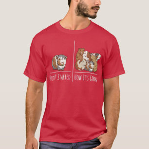 Viele Guinea Schweine - Humorales Guinea Pig T-Shirt