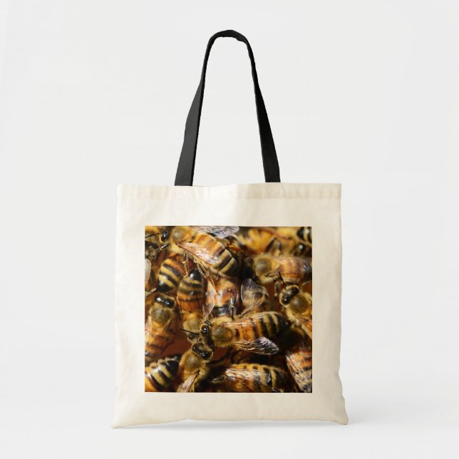 Viele Honigbienen Tragetasche (Vorne)