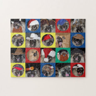 Viele Hüte des BroadwayKeeshondpuzzlespiels Puzzle