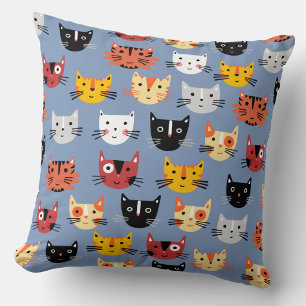 Viele Katzen Kissen