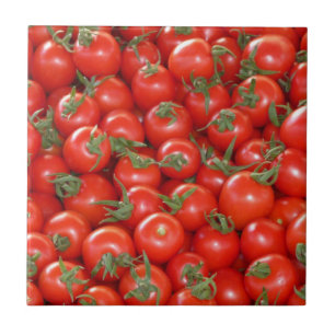 Viele Kirschtomaten Fliese