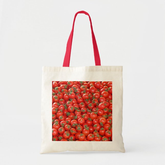 Viele Kirschtomaten Tote Tasche (Vorne)