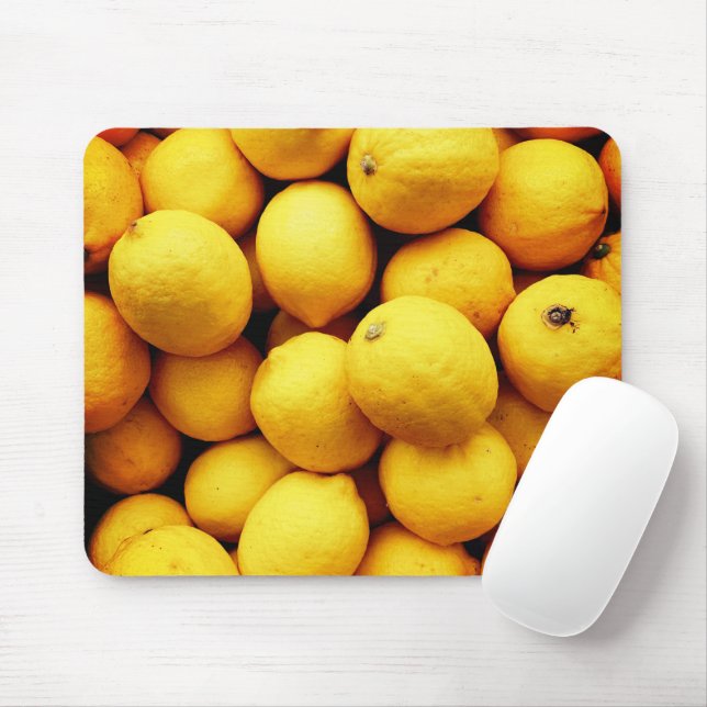 Viele Lemons farbenfroh Mousepad (Mit Mouse)