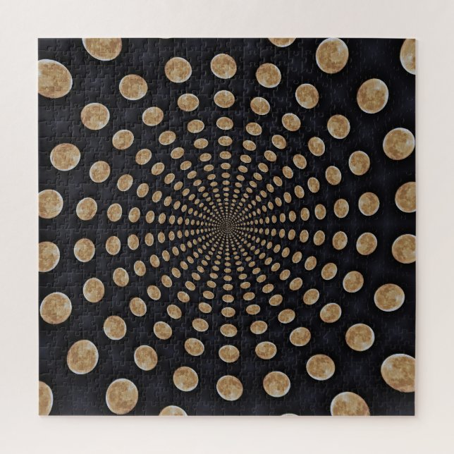 Viele Monde Swirl Jigsaw Puzzle (Vertikal)