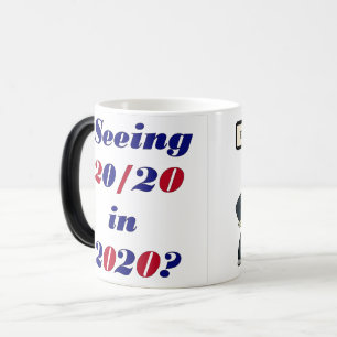 VIELE MORPHIN "TRUMP" TASSE! "SEEING 20/20 im Jahr Verwandlungstasse