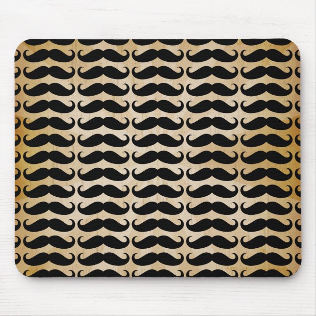 Viele Mustaches Muster Mousepad (Vorne)