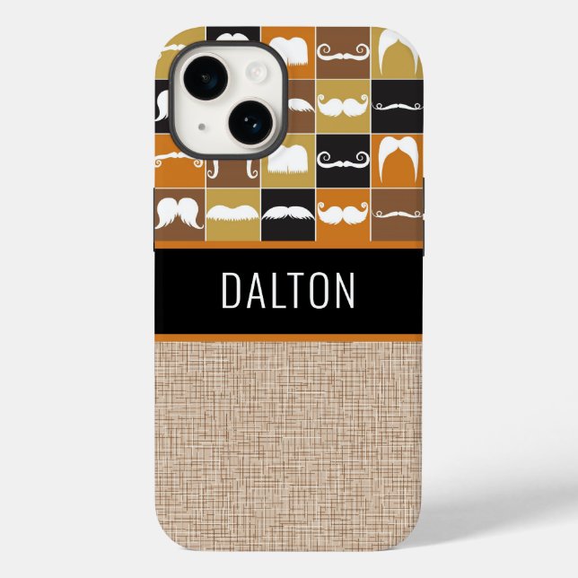 Viele Mustaches Phone Case (Rückseite)