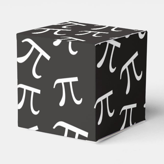 Viele Pi - Mathe - Glückliche Pi Day Party Supplie Geschenkschachtel (Rückseite)
