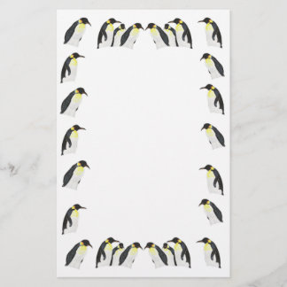 Viele Pinguine Briefpapier