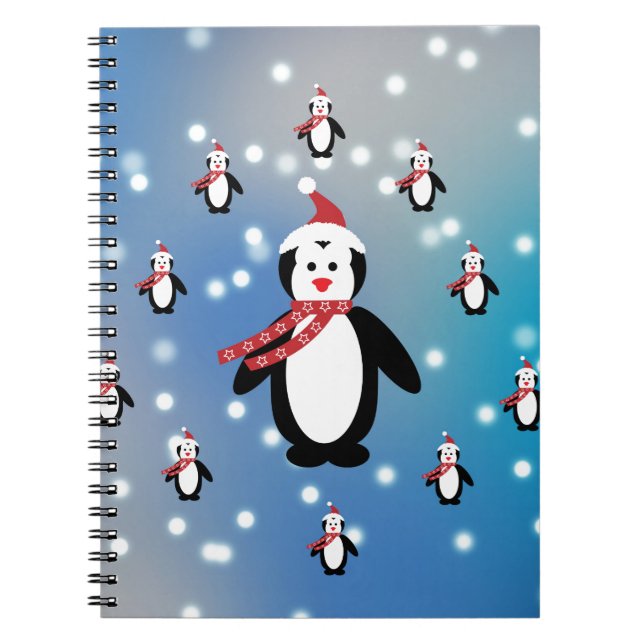 Viele Pinguine Notizblock (Vorderseite)