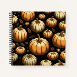 Viele Pumpkins Notizbuch