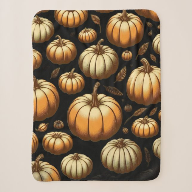 Viele Pumpkins Sherpadecke (Vorderseite)