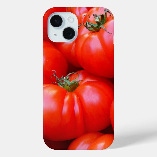 Viele reife rote Tomaten Case-Mate iPhone Hülle (Rückseite)