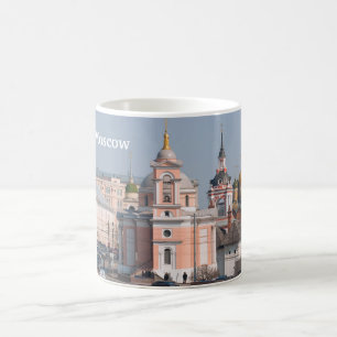Viele russisch-orthodoxe Kirchen im Zentrum Moskau Kaffeetasse