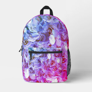 Viele schöne Blätter der Rose Bedruckter Rucksack