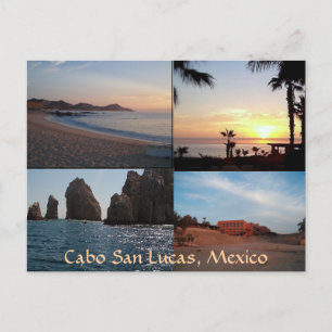 Viele Szenen aus Cabo Postcard Postkarte