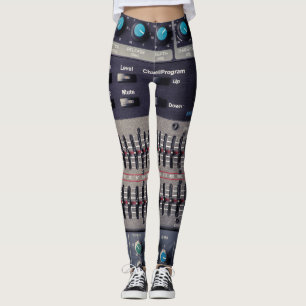 Viele Tasten Sound Mixer Studio Leggings