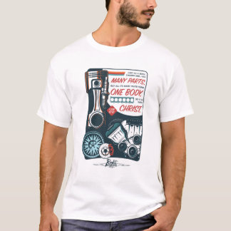 Viele Teile, ein Körper T-Shirt