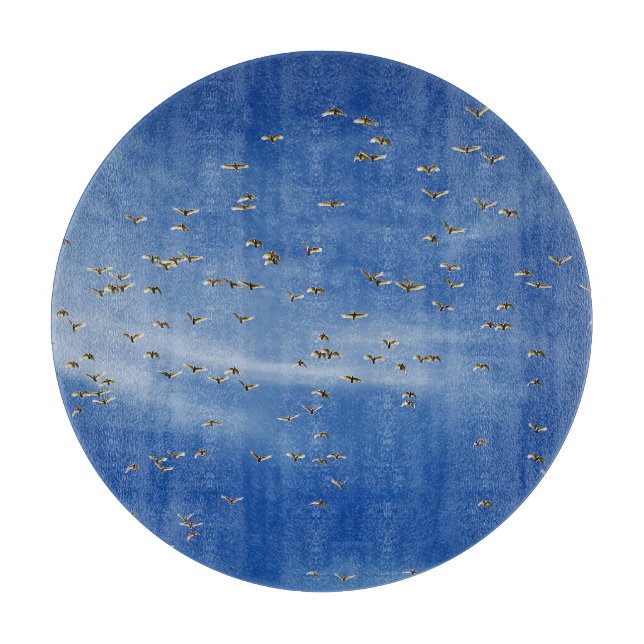 Viele Vögel Schneidebrett (Vorderseite)