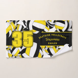 Viele Volleyballs Mannschaftsnamen Geschenke schwa Handtuch