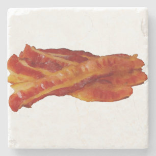 Viele von Bacon Steinuntersetzer
