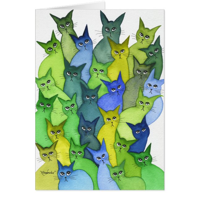 Viele wunderlichen Katzen Oregons (Vorne)