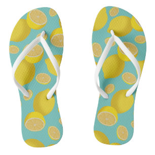 Viele Zitronen Flip Flops