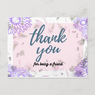 Vielen Dank 2 Postkarte