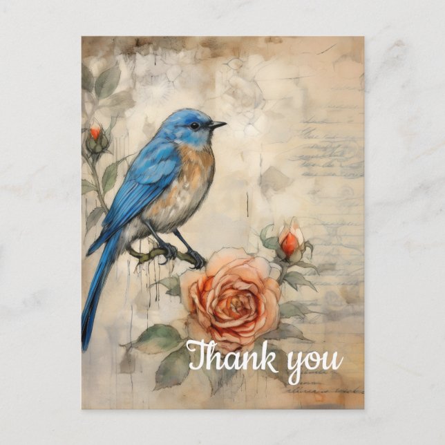 Vielen Dank 9 Postkarte (Vorderseite)