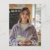 Vielen Dank Abschluss benutzerdefiniertes Foto 2 P