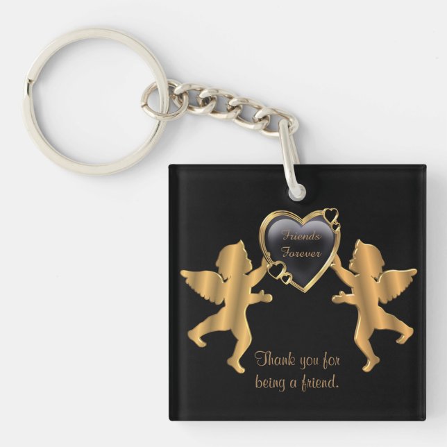 Vielen Dank an den Freund der Schlüsselkette Schlüsselanhänger (Vorderseite)