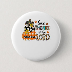 VIELEN DANK AN DEN HERRLICHEN Christlichen Ernteda Button