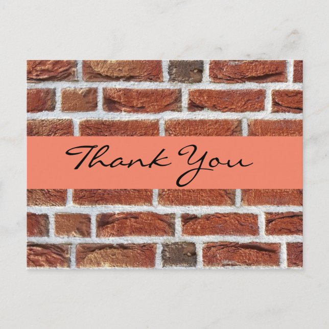 Vielen Dank an den neuen Kunden. Postkarte (Vorderseite)