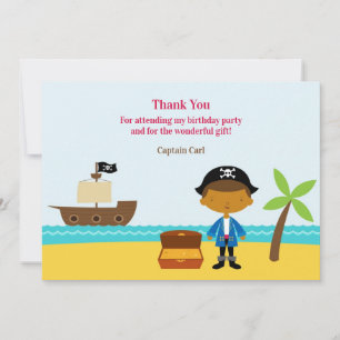 Vielen Dank an die Captain Card Dankeskarte