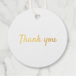 Vielen Dank an die einfache minimale kreisförmige  Geschenkanhänger