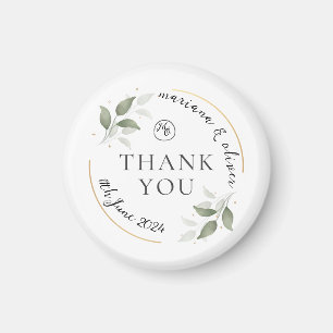 Vielen Dank an die ersten Gastgeschenke Hochzeiten Magnet
