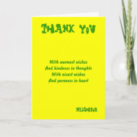 Vielen Dank an die Nachbarn Grußkarten