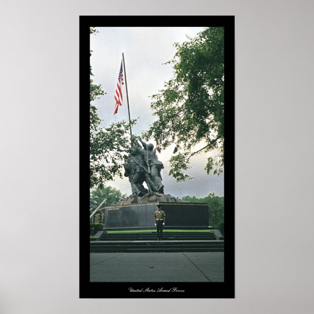 Vielen Dank an die US-Streitkräfte Poster (Vorne)