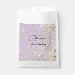 Vielen Dank an Glittery Gold Stars auf Lavender Geschenktütchen