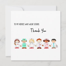 Vielen Dank an meine Helden, die Schrott tragen Karte