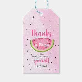 Vielen Dank an Melon Tag, Gefallen Tag Geschenkanhänger