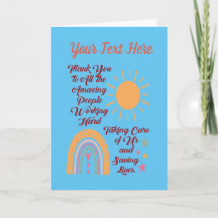 Vielen Dank an Phantastische Leute mit individuell Karte