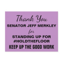 Vielen Dank an Senator Merkley #HoldTheFloor Resis