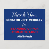 Vielen Dank an Senator Merkley #HoldTheFloor Resis