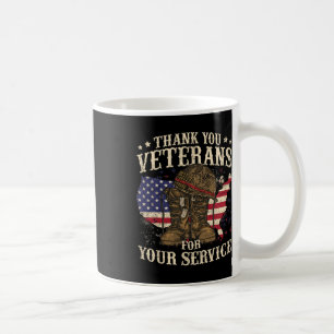 Vielen Dank an Veteranen für Ihren Service Veteran Kaffeetasse