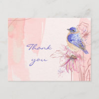 Vielen Dank an Watercolor Bluebird Bird Garden