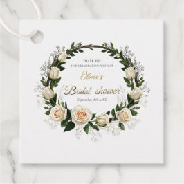 Vielen Dank an White Roses & Baby's Atemfavors Geschenkanhänger