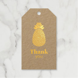 Vielen Dank Ananas Geschenketiketten Geschenkanhänger